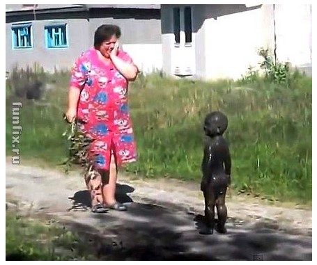 Не поднимается рука, чтобы отшлёпать!